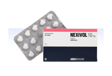 NEXIVOL 10 MG 84 TABLET