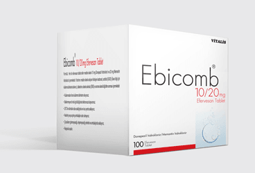 EBICOMB 10 MG / 20 MG 100 EFERVESAN TABLET