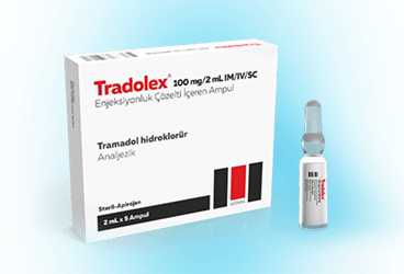 TRADOLEX 100 MG/2 ML IM/IV/SC ENJEKSIYONLUK COZELTI ICEREN 5 AMPUL