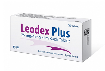 LEODEX PLUS 25 MG/4 MG 20 FILM KAPLI TABLET