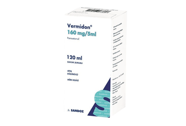 VERMIDON PED. 160 MG/5 ML 120 ML SURUP