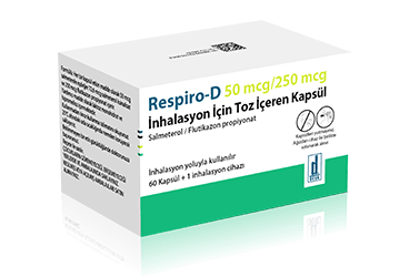 RESPIRO-D 50 MCG/250 MCG INHALASYON ICIN TOZ ICEREN KAPSUL