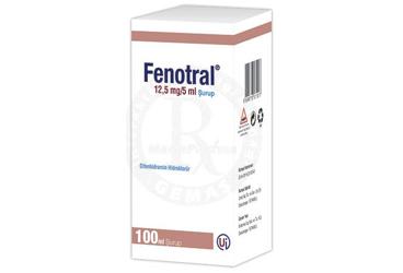 FENOTRAL  5 ML 12.5 MG 100 ML SURUP