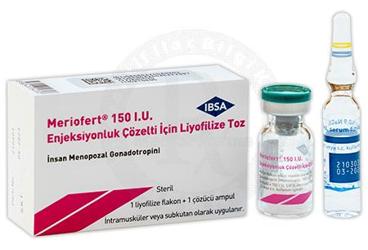 MERIONAL 150 IU IM/SC ENJEKSIYON ICIN LIYOFILIZE TOZ ICEREN FLAKON