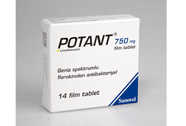 POTANT 750 MG 14 FILM TABLET
