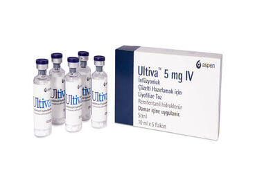 ULTIVA 5 MG IV INFUZYONLUK COZELTI HAZIRLAMAK ICIN LIYOFILIZE TOZ