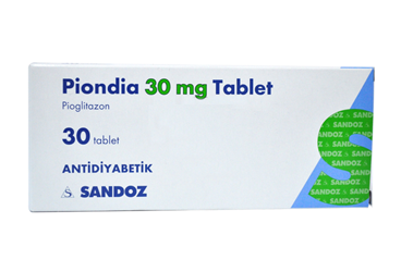 PIONDIA 30 MG 30 FILM TABLET
