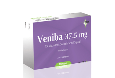 VENIBA 37,5 MG XR UZATILMIS SALIMLI 28 SERT KAPSUL