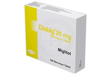 DIABIG 25 MG EFERVESAN TABLET (100 TABLET)