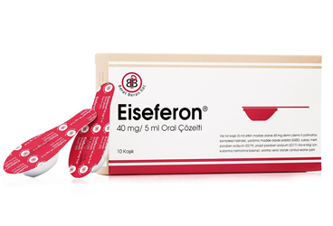 EISEFERON 40 MG/5 ML ORAL COZELTI 10 KASIK