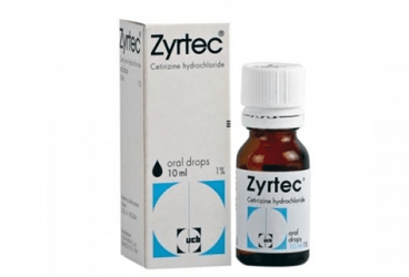 ZYRTEC 10 MG 20 ML ORAL DAMLA