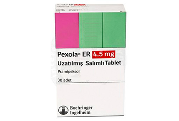 PEXOLA ER 4,5 MG UZATILMIS SALIMLI 30 TABLET