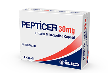 PEPTICER 30 MG 14 ENTERIK MIKROPELLET KAPSUL