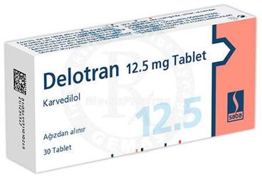CARVESAN 12,5 MG 30 TABLET