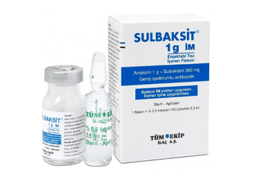 SULBAKSIT 1000 MG / 500 MG IM ENJEKSIYONLUK COZELTI HAZIRLAMAK ICIN TOZ (1 FLAKON, 1 AMPUL)