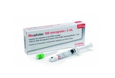 RHOPHYLAC 300 μG/2 ML IM/IV ENJEKSIYON ICIN COZELTI ICEREN KULLANIMA HAZIR ENJEKTOR