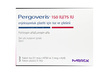 PERGOVERIS 150 IU/75 IU ENJEKSIYONLUK COZELTI ICIN TOZ VE COZUCU (3 FLAKON)