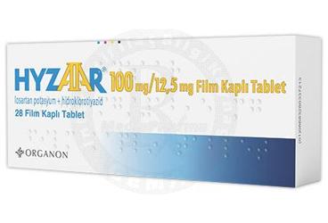 HYZAAR 100/12,5 MG 28 FILM KAPLI TABLET