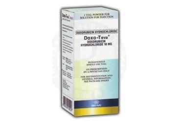 DOXO-TEVA 10 MG 1 FLAKON