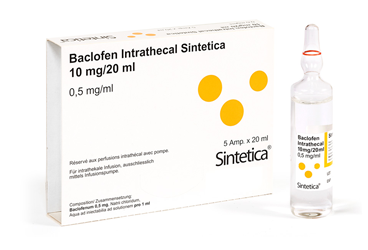 BACLOFEN MEDUNA INTRATHEKAL 10MG/20ML SOLUTION FOR INJECTION