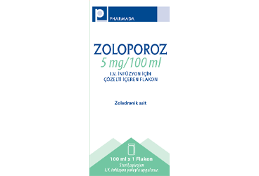 ZOLOPOROZ 5 MG/100 ML IV INFUZYON ICIN COZELTI ICEREN 1 FLAKON