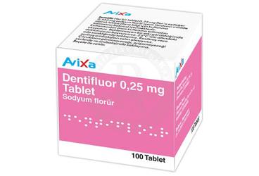 DENTIFLOUR 0,25 MG 100 TABLET