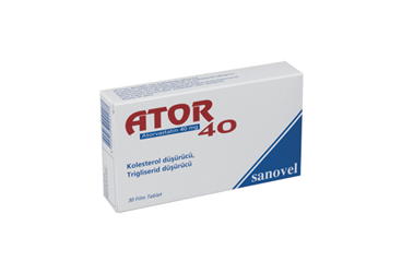ATOR 40 MG 30 FILM TABLET
