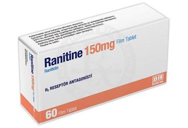 RANITINE  150 MG 60 TABLET