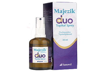 MAJEZIK DUO % 5 + % 0.25 TOPIKAL SPREY, COZELTI 50 ML
