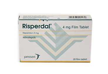 RISPERDAL 4 MG 20 FILM TABLET
