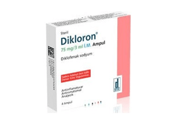 DIKLORON 75 MG/3 ML I.M. ENJEKSIYONLUK COZELTI (4 AMPUL)