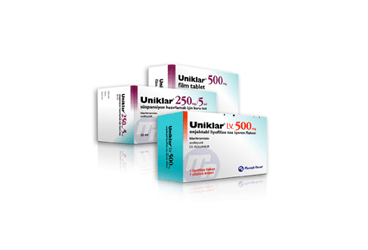 UNIKLAR IV 500 MG 1 FLAKON
