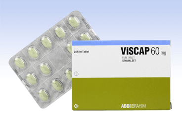 VISCAP 60 MG 28 FILM TABLET