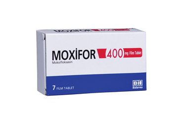 MOXIFOR 400 MG 7 FILM TABLET