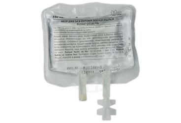 NEOFLEKS %0,9 IZOTONIK SODYUM KLORUR SUDAKI COZELTISI 150 ML PP TORBA SETLI