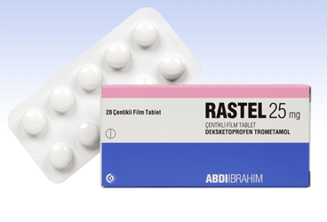 RASTEL 25 MG 20 CENTIKLI FILM TABLET