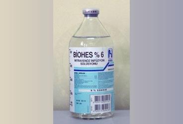 BIOHES %6 INTRAVENOZ  500 ML SOLUSYON SETSIZ SISE