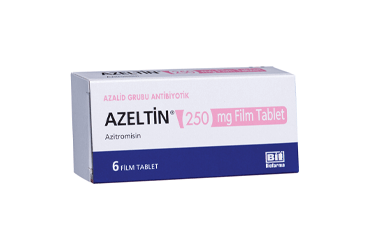 AZELTIN 250 MG 6 FILM KAPLI TABLET