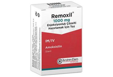 REMOXIL 1000 MG ENJEKSIYONLUK COZELTI HAZIRLAMAK ICIN TOZ