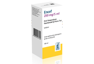 ENCEF 250 MG/5ML  ORAL SUSPANSIYON HAZIRLAMAK ICIN KURU TOZ (100 ML)