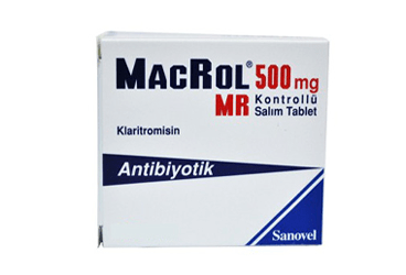 MACROL 500 MG MR 14 KONTROLLU SALIM TABLET