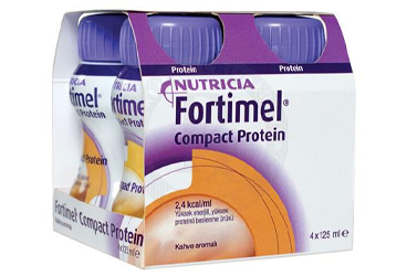 FORTIMEL COMPACT PROTEIN KAHVE AROMALI 4X125 ML