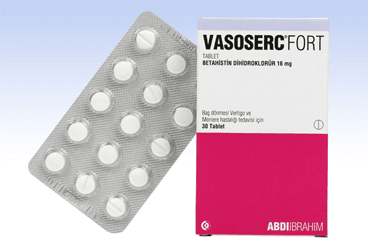 VASOSERC FORT 16 MG 30 TABLET