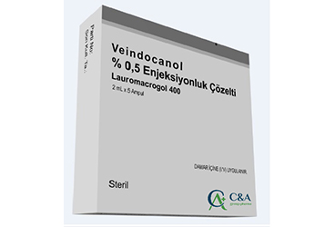 VEINDOCANOL %0,5 ENJEKSIYONLUK COZELTI