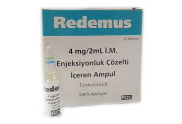 REDEMUS 4 MG/2 ML IM 6 AMPUL