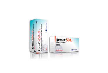 ERASEF 250 MG/5 ML ORAL SUSPANSIYON HAZIRLAMAK ICIN KURU TOZ 60 ML