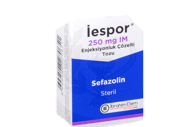 IESPOR 250 MG IM ENJEKSIYONLUK COZELTI TOZU (1 AMPUL)
