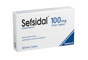 SEFSIDAL 100 MG 20 FILM TABLET