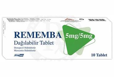 REMEMBA 5 MG/5 MG DAGILABILIR TABLET (10 TABLET)