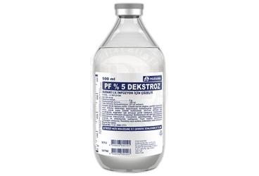 %5 DEKSTROZ 500 ML SOLUSYON(SETSIZ)